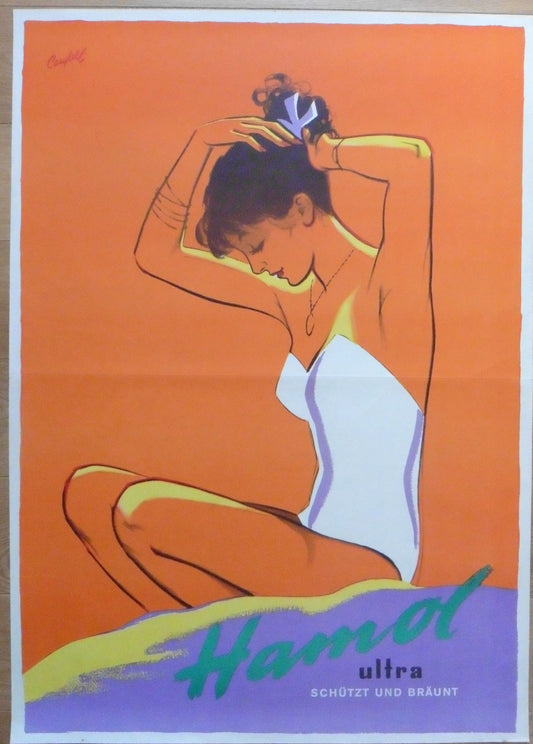 Vintage ad poster Marcus Campbell 1954 - 33.1"×46.5" (84×118cm)
