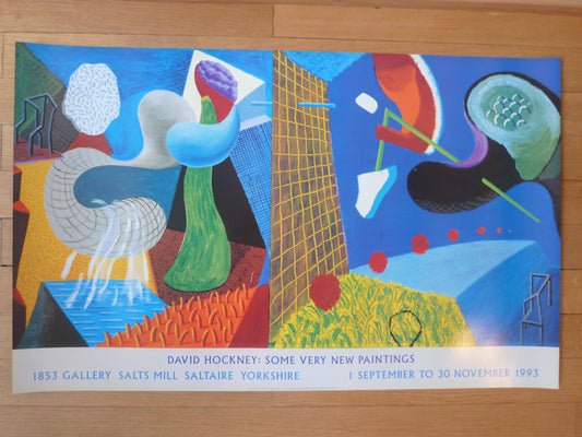 David Hockney art exhibition poster - 39.8"×24.8" (101×63cm)