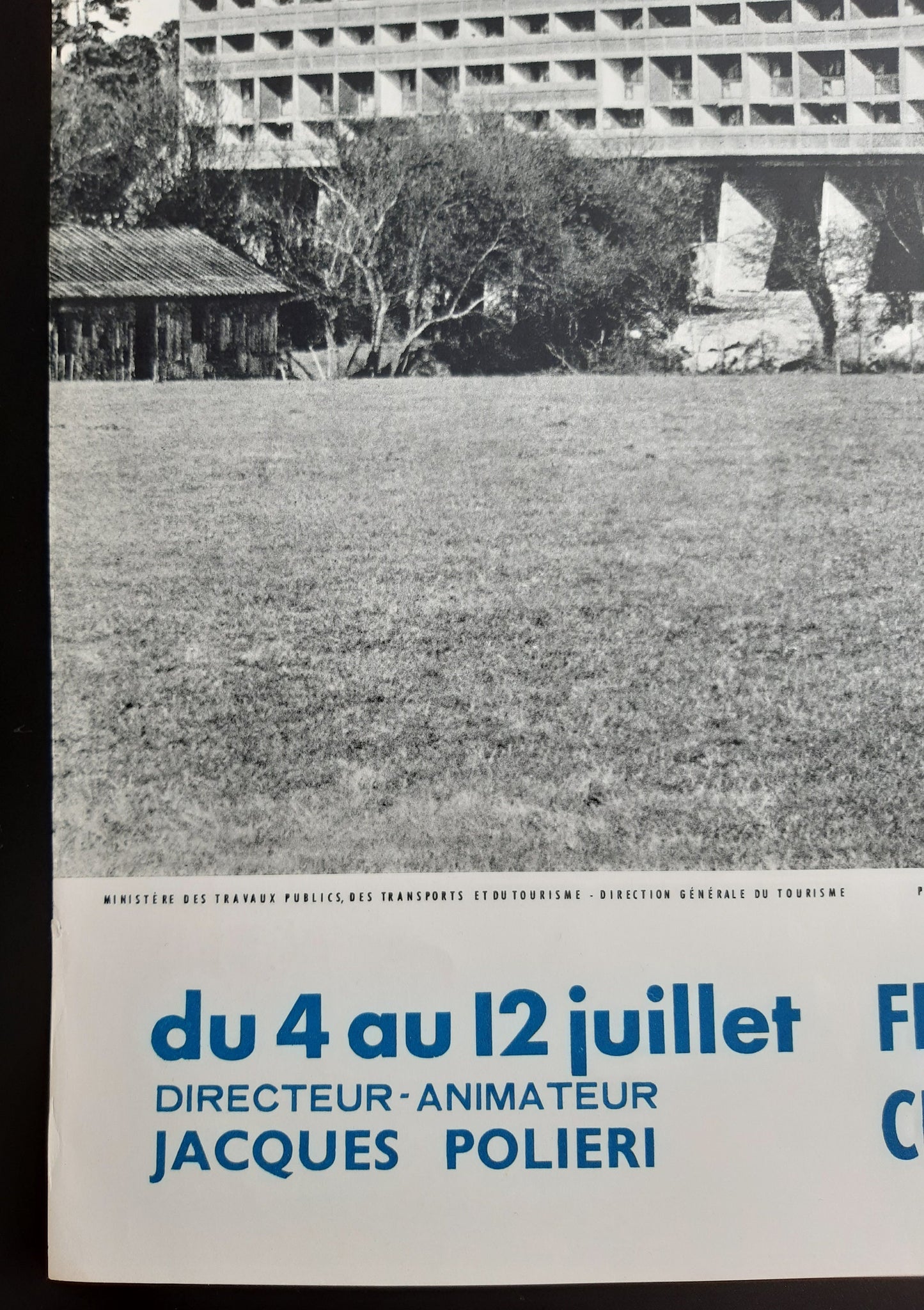 Le Corbusier original art poster - 15.7"×23.6" (40×60cm)