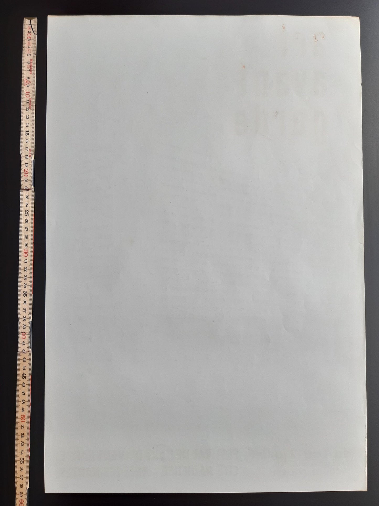 Le Corbusier original art poster - 15.7"×23.6" (40×60cm)