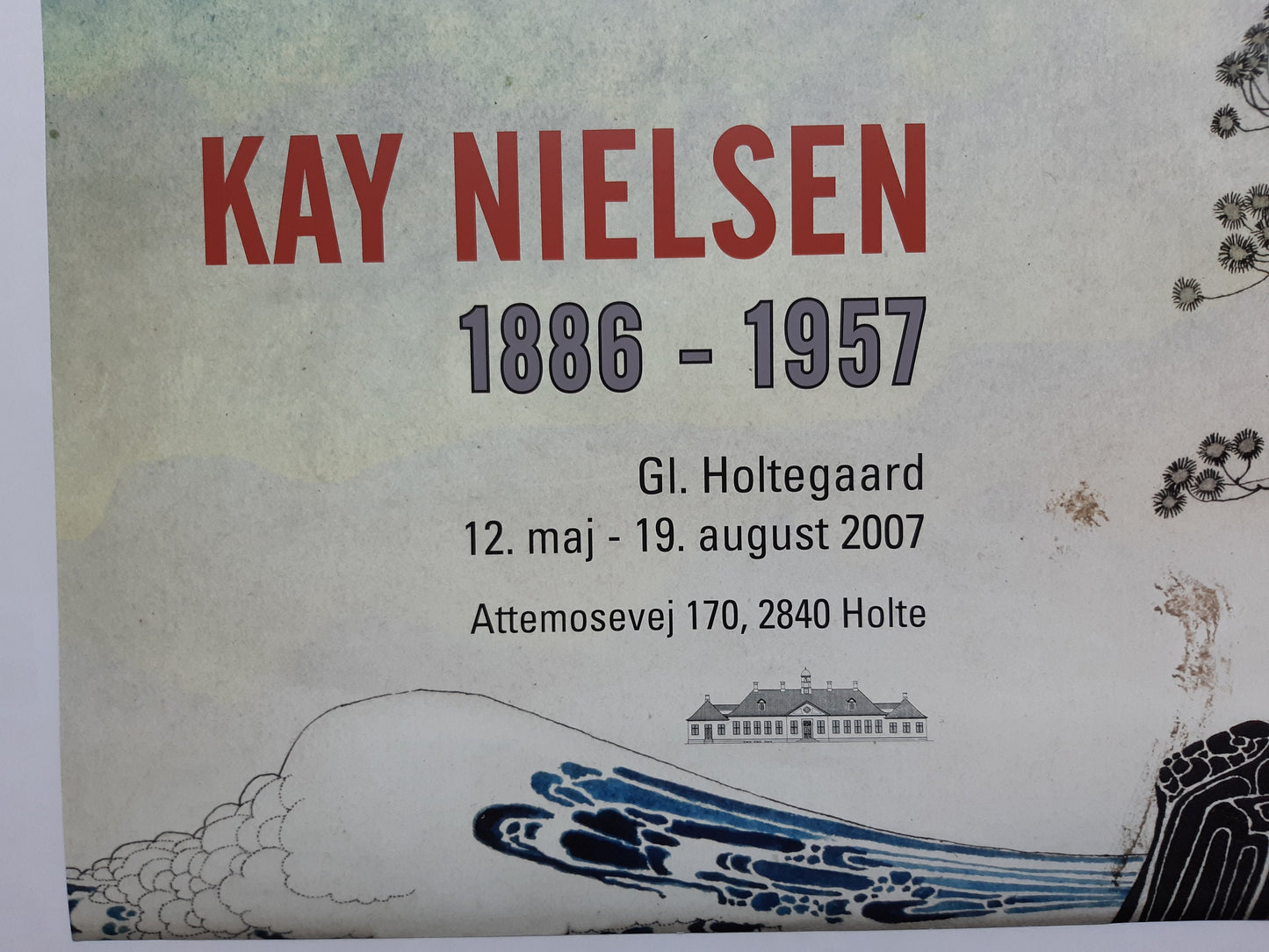 Kay Nielsen art exhibiton poster - 27.6"×39.4" (70×100cm)
