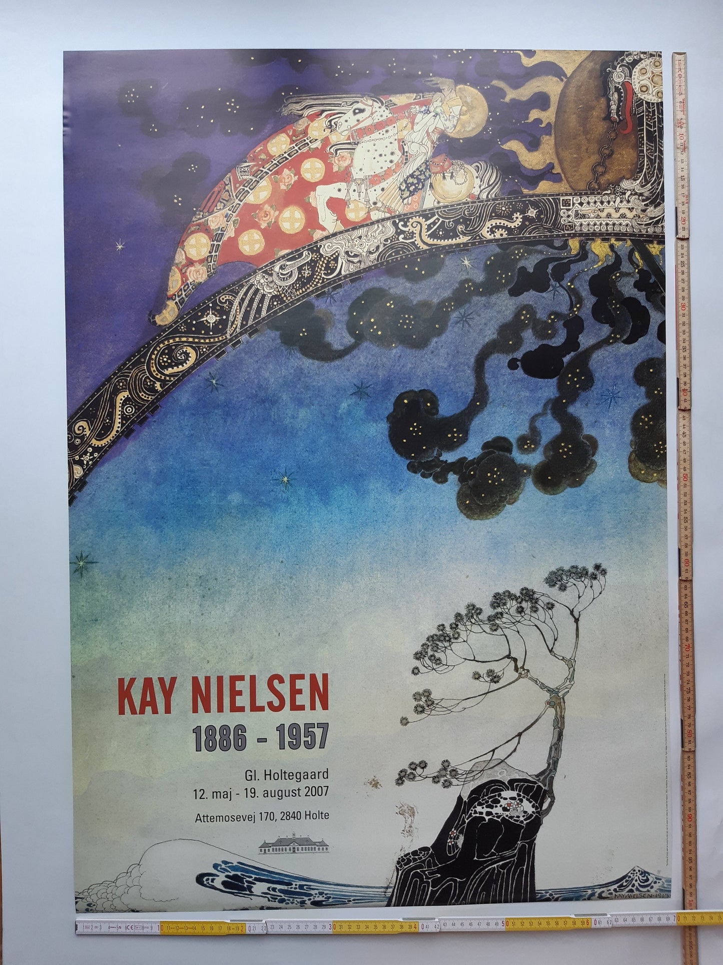 Kay Nielsen art exhibiton poster - 27.6"×39.4" (70×100cm)
