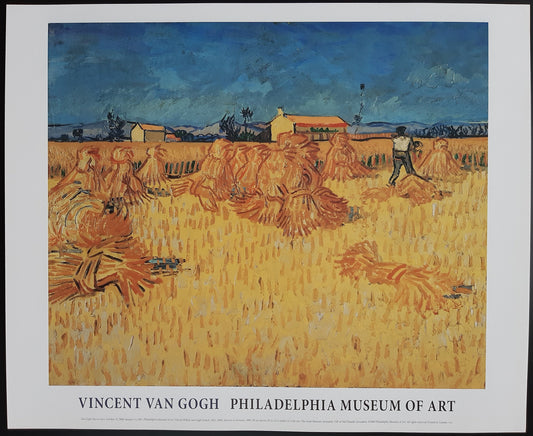 Van Gogh art exhibition poster - 18.1"×22.0" (46×56cm)