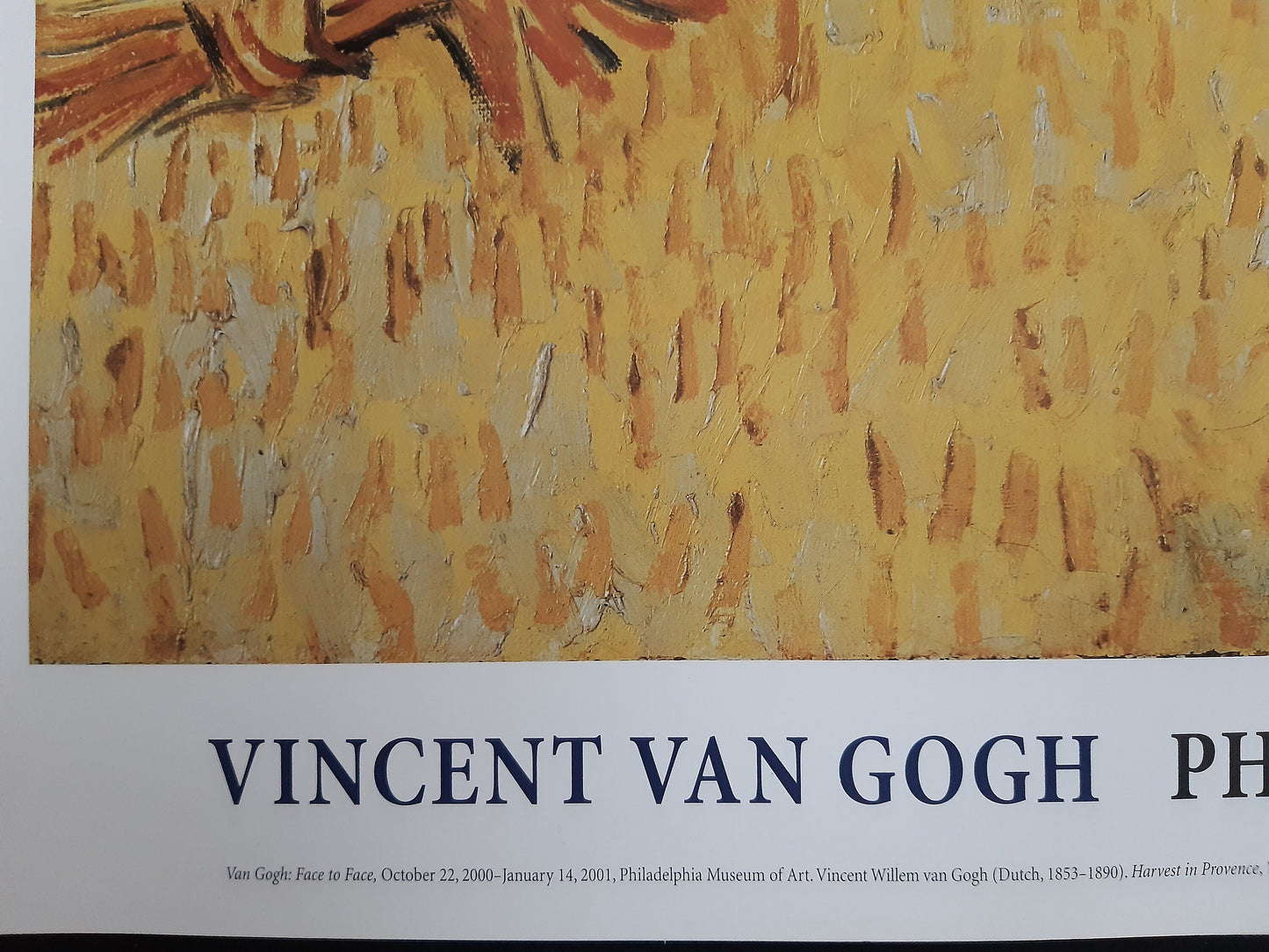 Van Gogh art exhibition poster - 18.1"×22.0" (46×56cm)