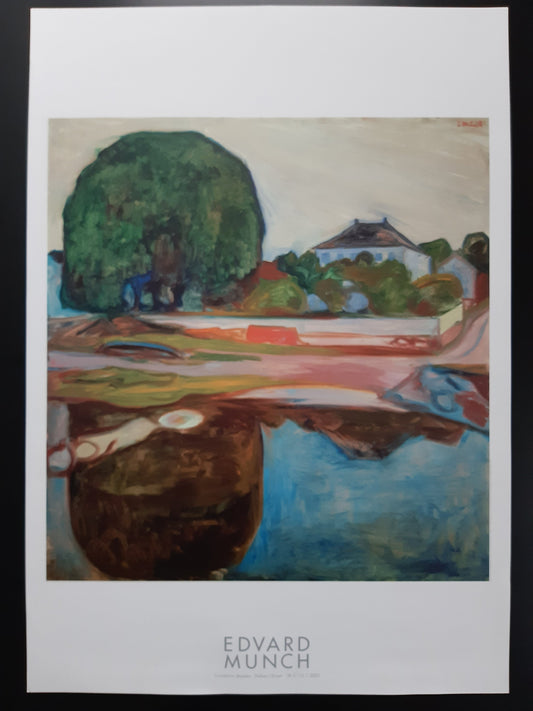 Edvard Munch original art poster - 27.6"×39.4" (70×100cm)