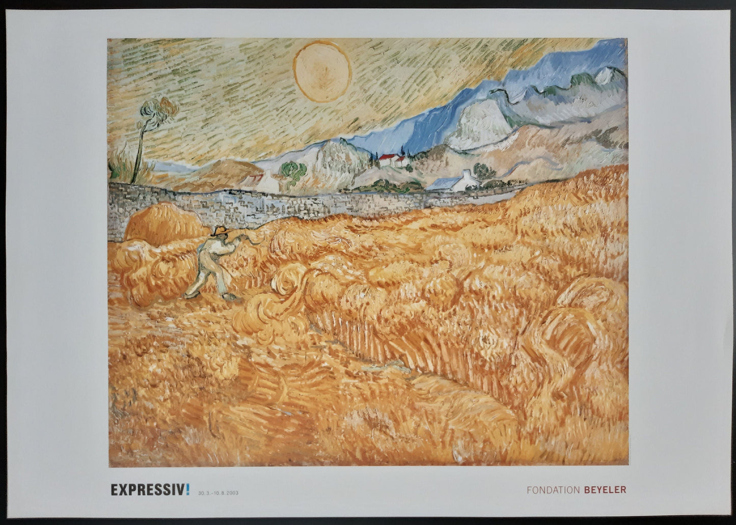 Van Gogh original art poster - 39.4"×27.6" (100×70cm)