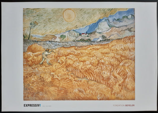 Van Gogh original art poster - 39.4"×27.6" (100×70cm)