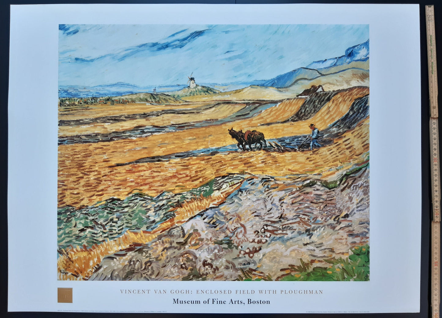 Van Gogh original art poster - 39.4"×27.6" (100×70cm)