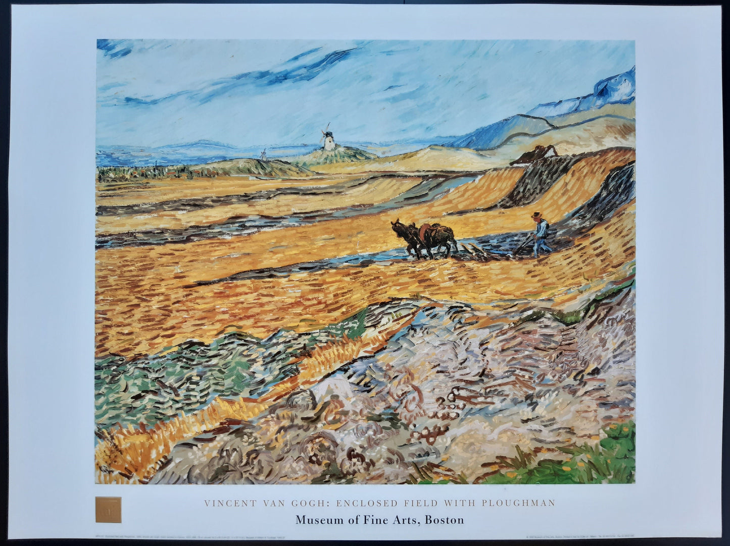 Van Gogh original art poster - 39.4"×27.6" (100×70cm)