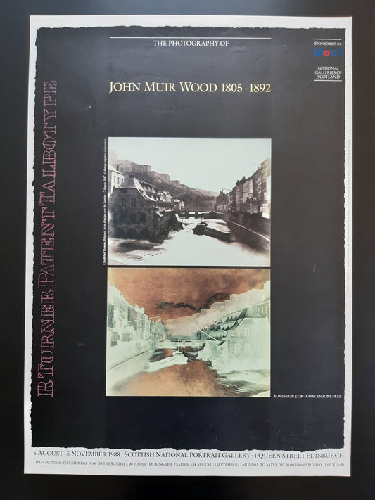 John Muir Wood original art poster - 18.9"×27.0" (48×68.5cm)