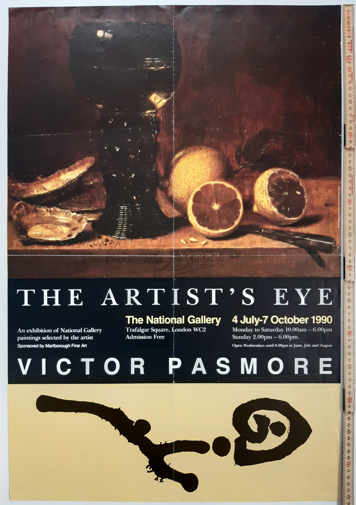 Pasmore / Van de Velde original art poster - 20.1"×29.9" (51×76cm)