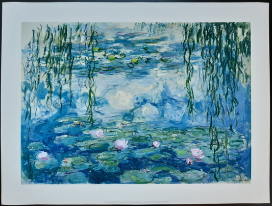 Claude Monet original art poster - 31.5"×23.6" (80×60cm)