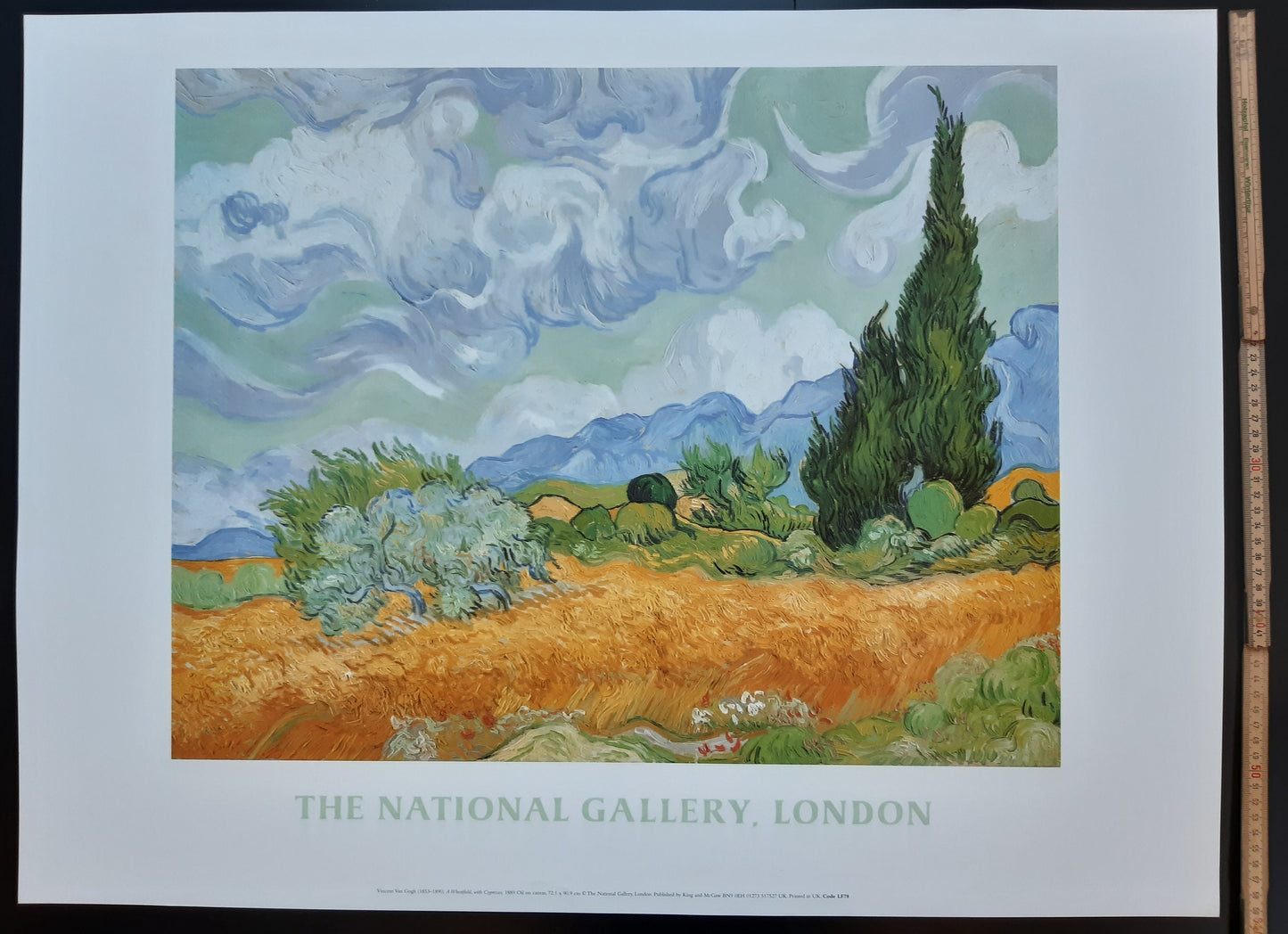 Van Gogh original art poster - 31.5"×23.6" (80×60cm)