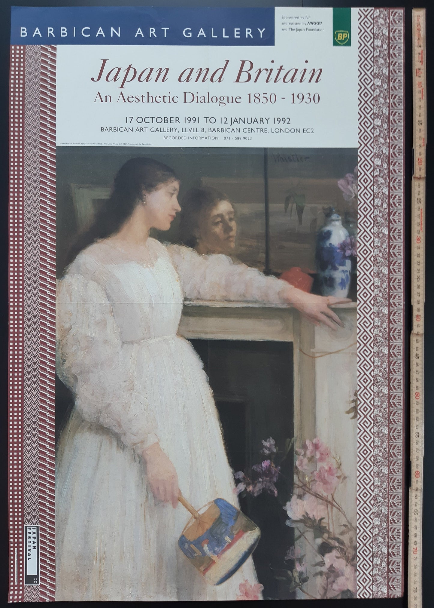 James McNeill Whistler original art poster - 20.1"×29.9" (51×76cm)
