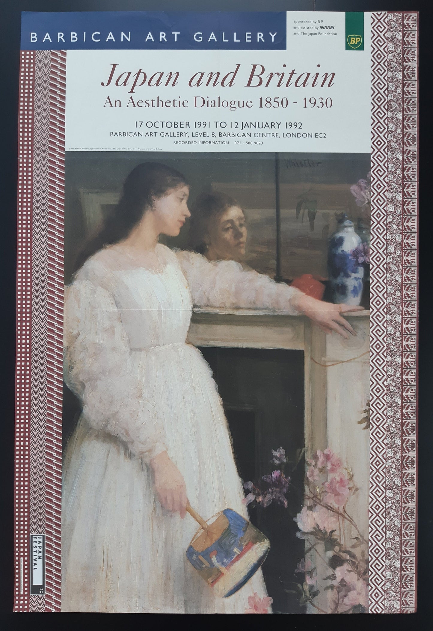 James McNeill Whistler original art poster - 20.1"×29.9" (51×76cm)