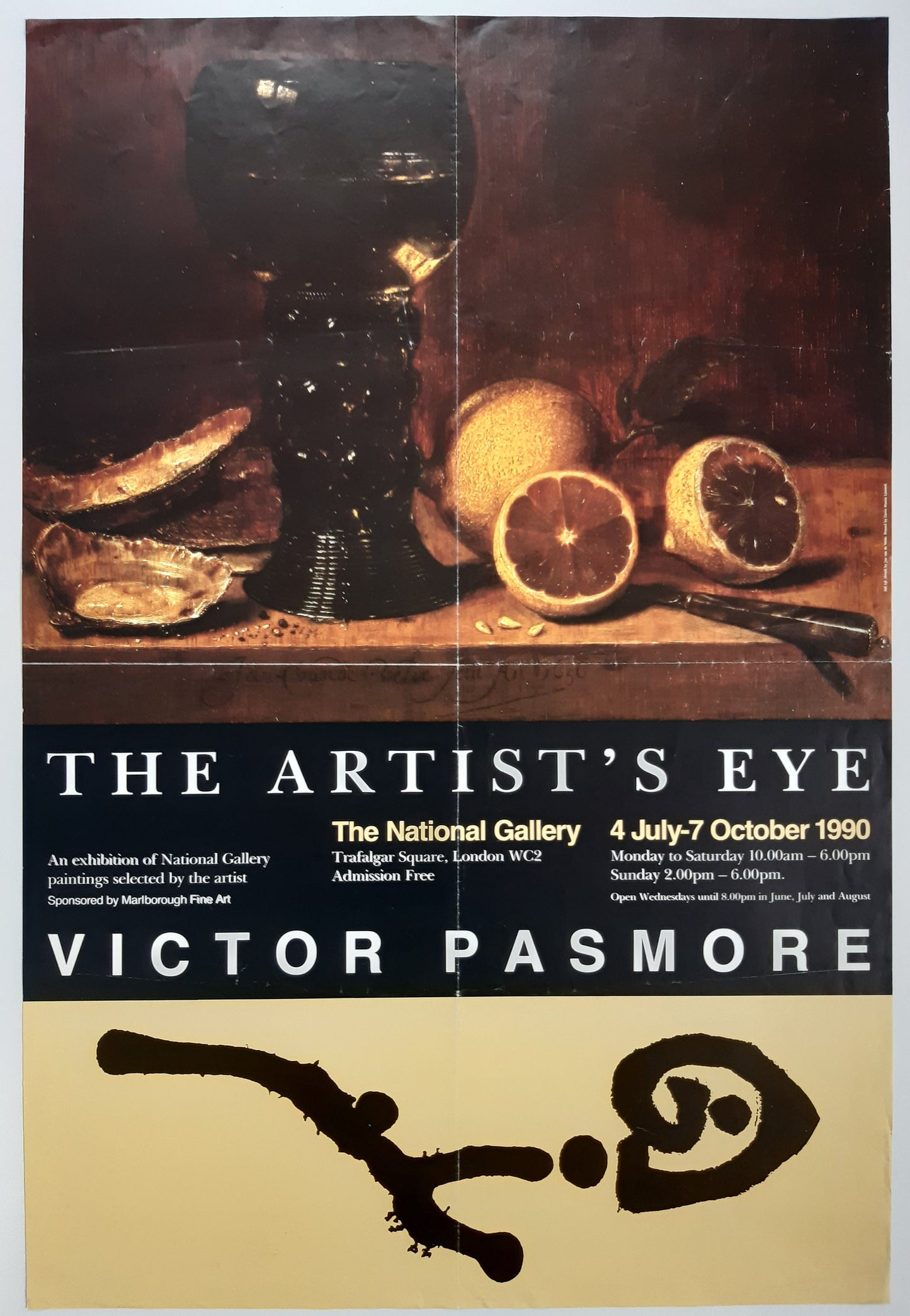 Pasmore / Van de Velde original art poster - 20.1"×29.9" (51×76cm)