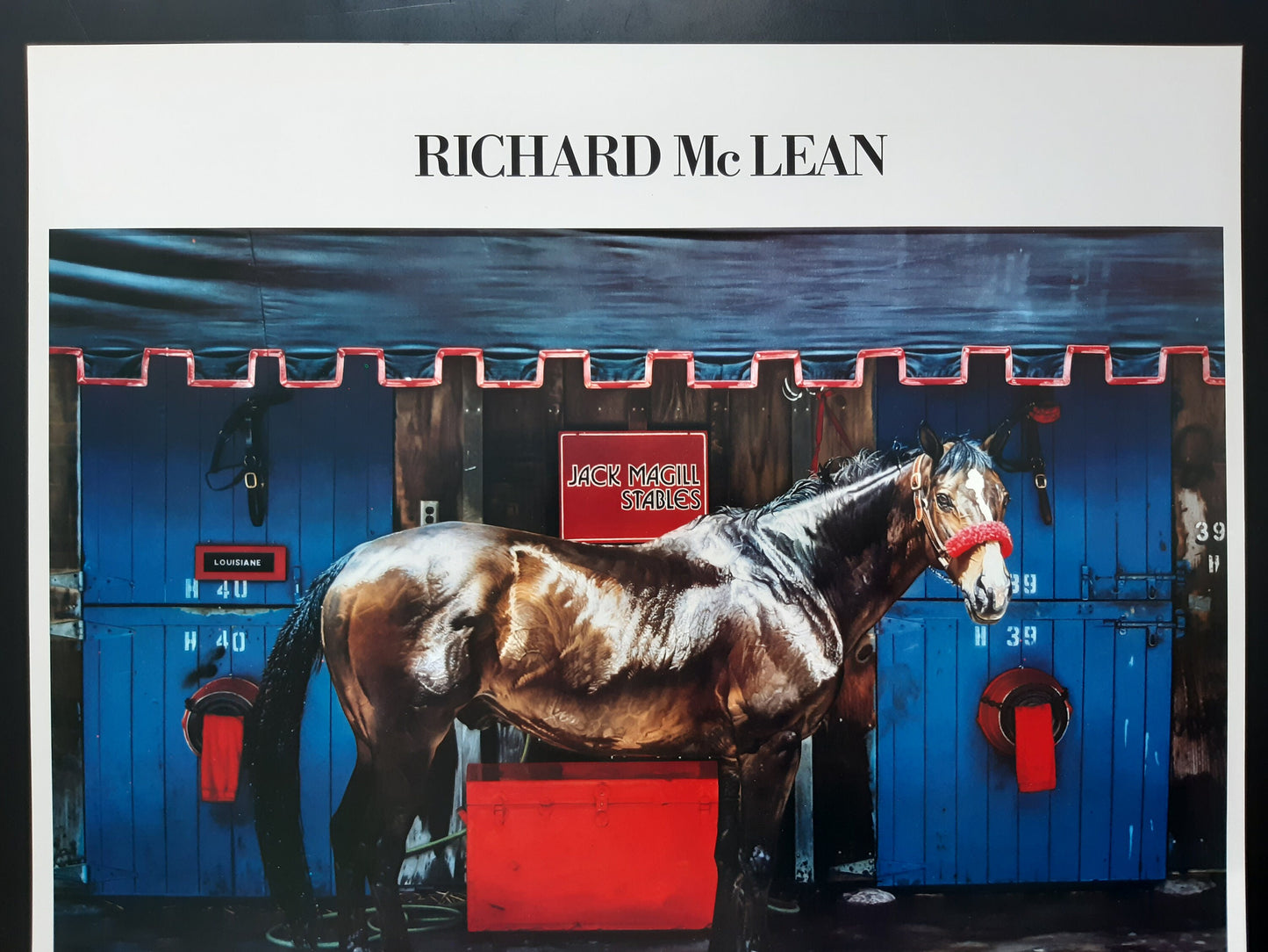 Richard McLean original art poster - 23.6"×31.5" (60×80cm)