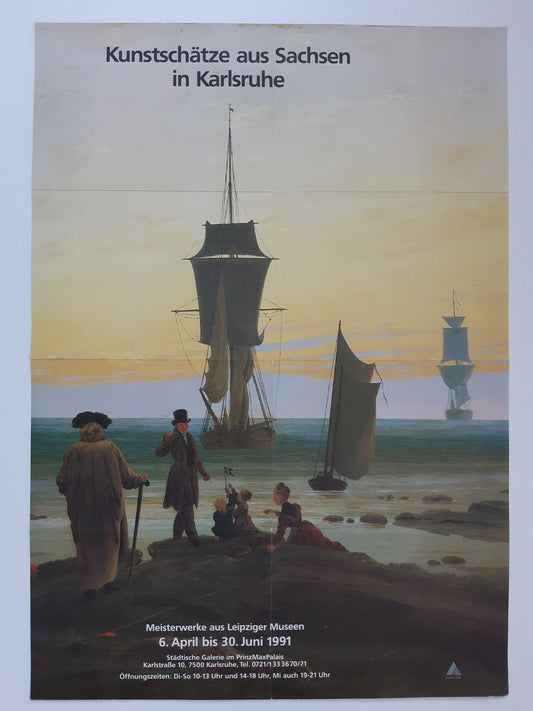 Caspar D. Friedrich museum poster - 23.2"×33.1" (59×84cm)