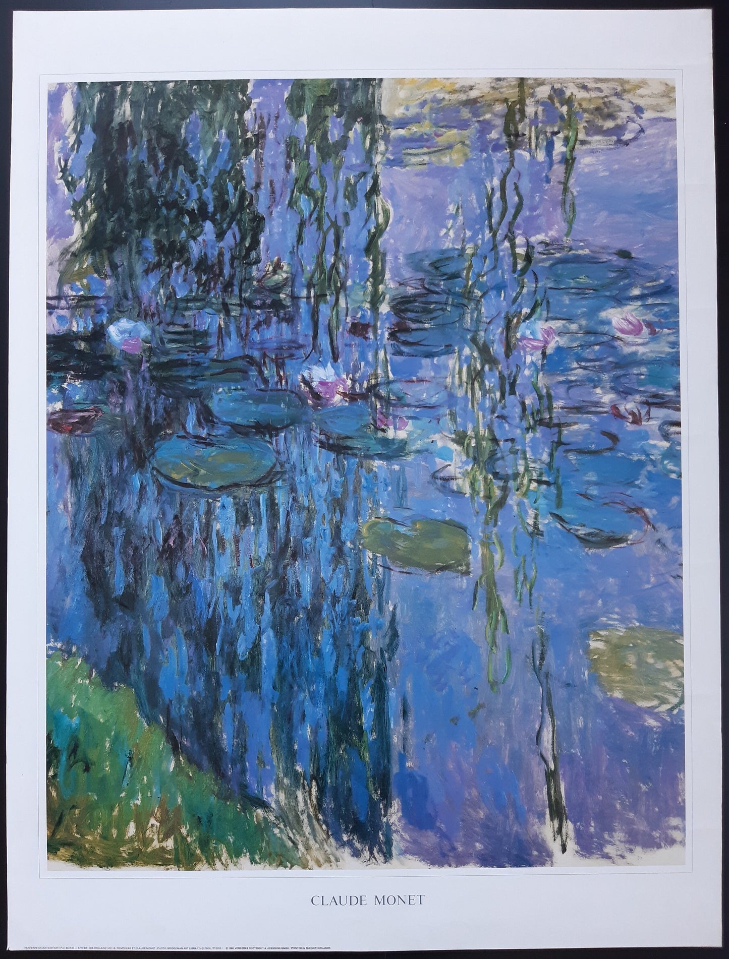 Claude Monet original art print - 23.6"×31.5" (60×80cm)