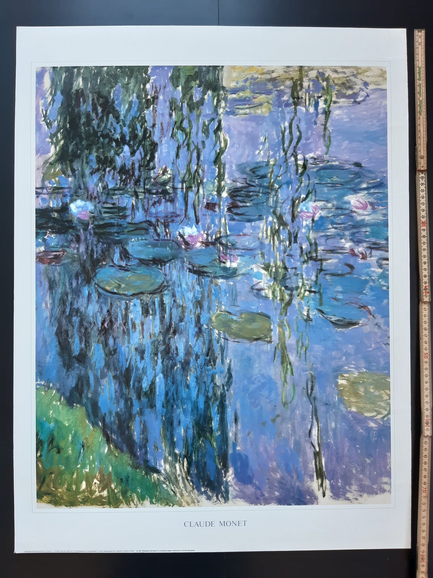 Claude Monet original art print - 23.6"×31.5" (60×80cm)
