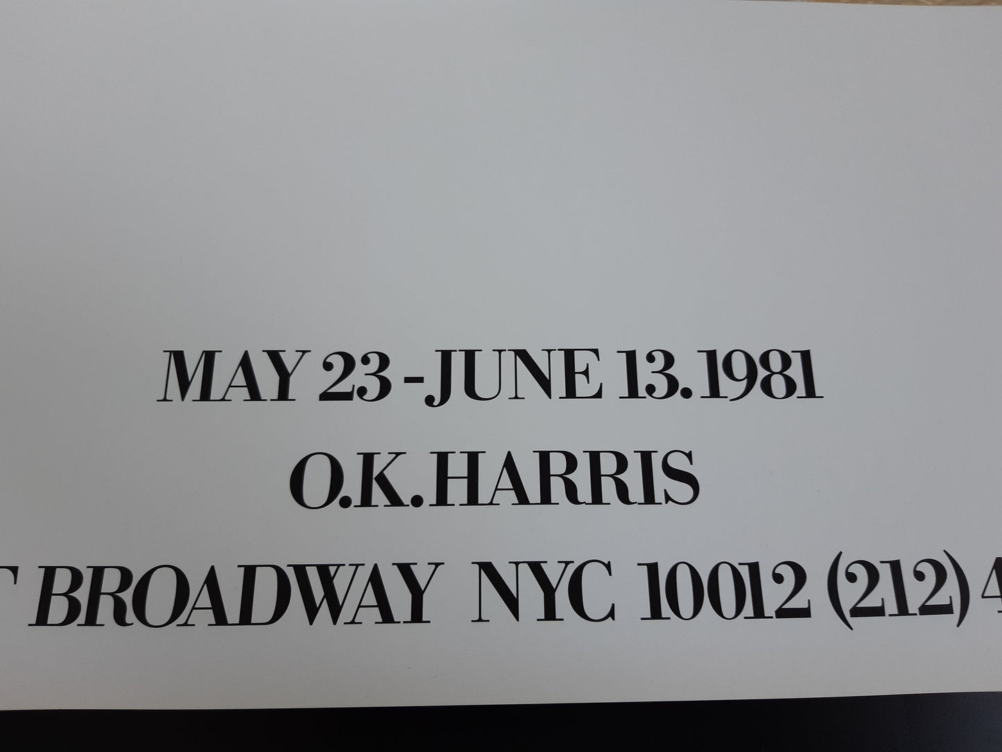 Richard McLean original art poster - 23.6"×31.5" (60×80cm)