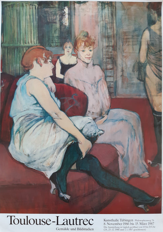Toulouse-Lautrec vintage art poster - 23.2"×33.1" (59×84cm)