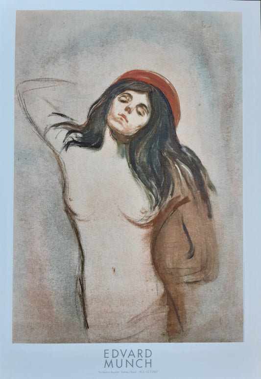 Edvard Munch original art poster - 27.6"×39.4" (70×100cm)