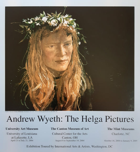 Andrew Wyeth original art poster - 18.7"×20.1" (47.5×51cm)