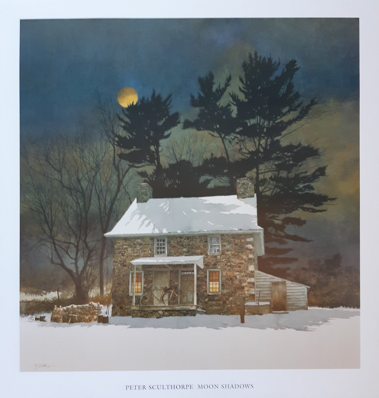 Peter Sculthorpe art print used - 35.0"×33.1" (89×84cm)