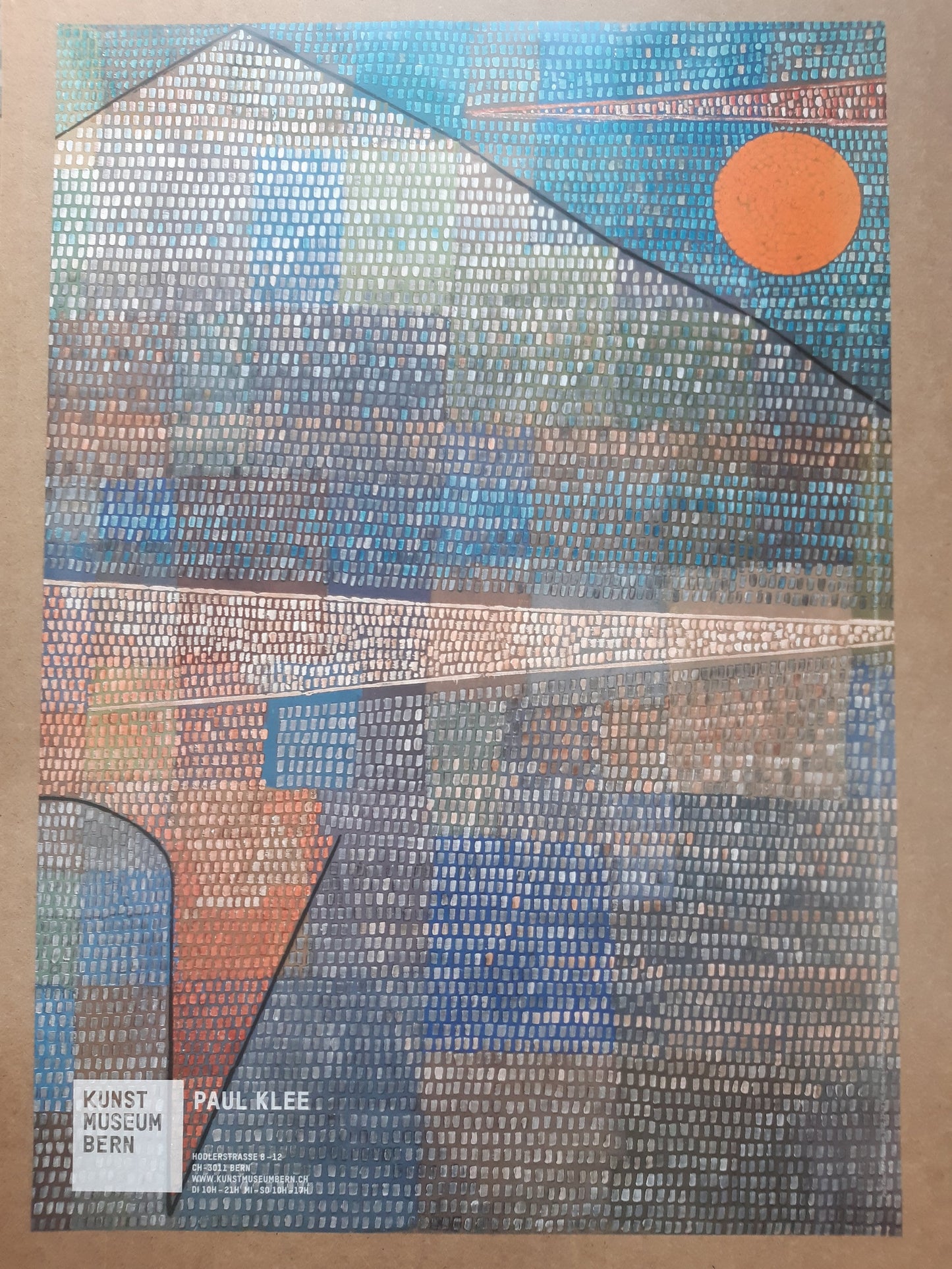 Paul Klee original art poster - 35.2"×50.4" (89.5×128cm)