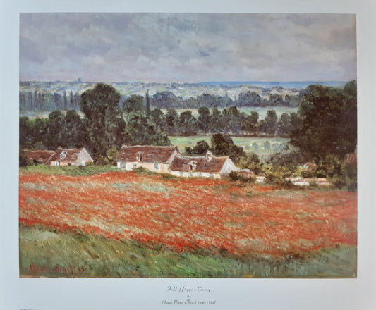 Claude Monet original art print - 31.5"×26.0" (80×66cm)