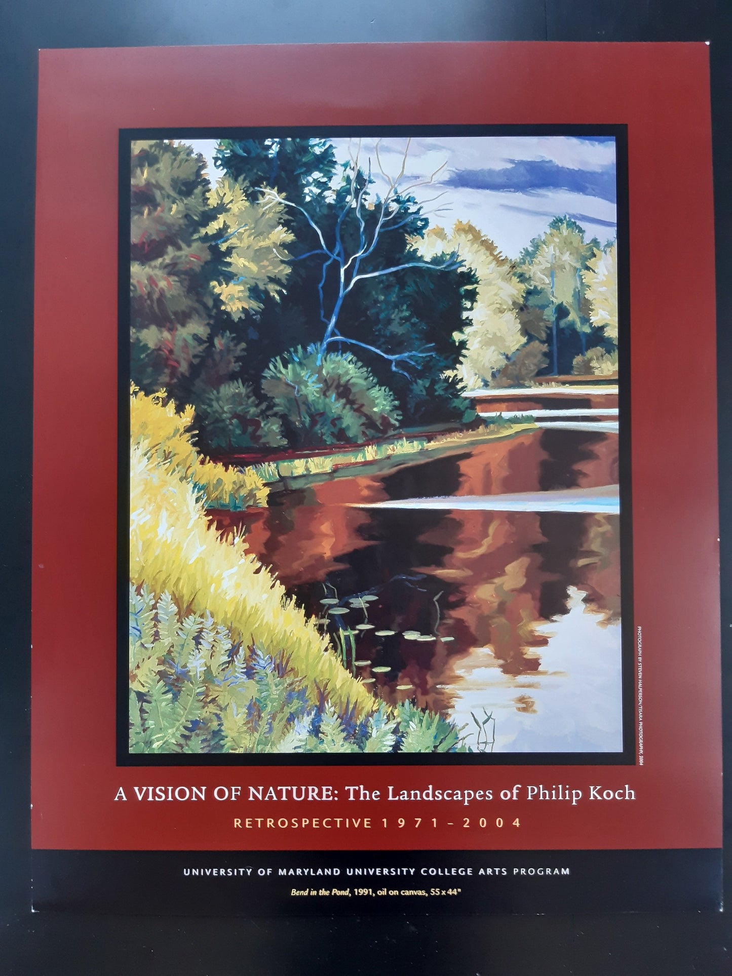 Philip Koch original art poster - 22.0"×27.8" (56×70.5cm)