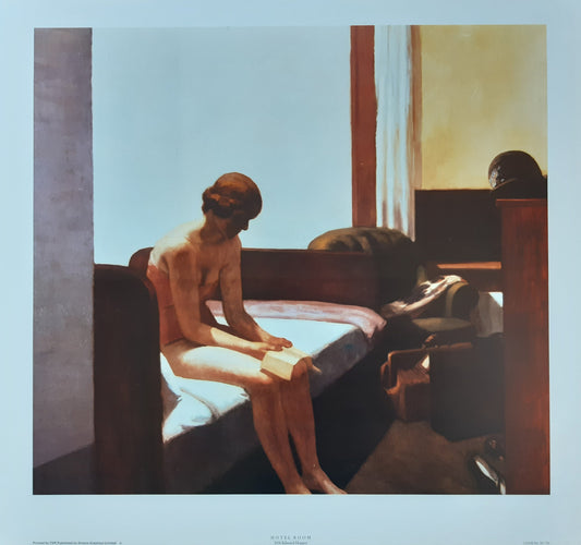 Edward Hopper art print - 21.9"×20.3" (55.5×51.5cm)
