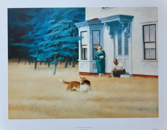 Edward Hopper art print - 26.0"×20.5" (66×52cm)