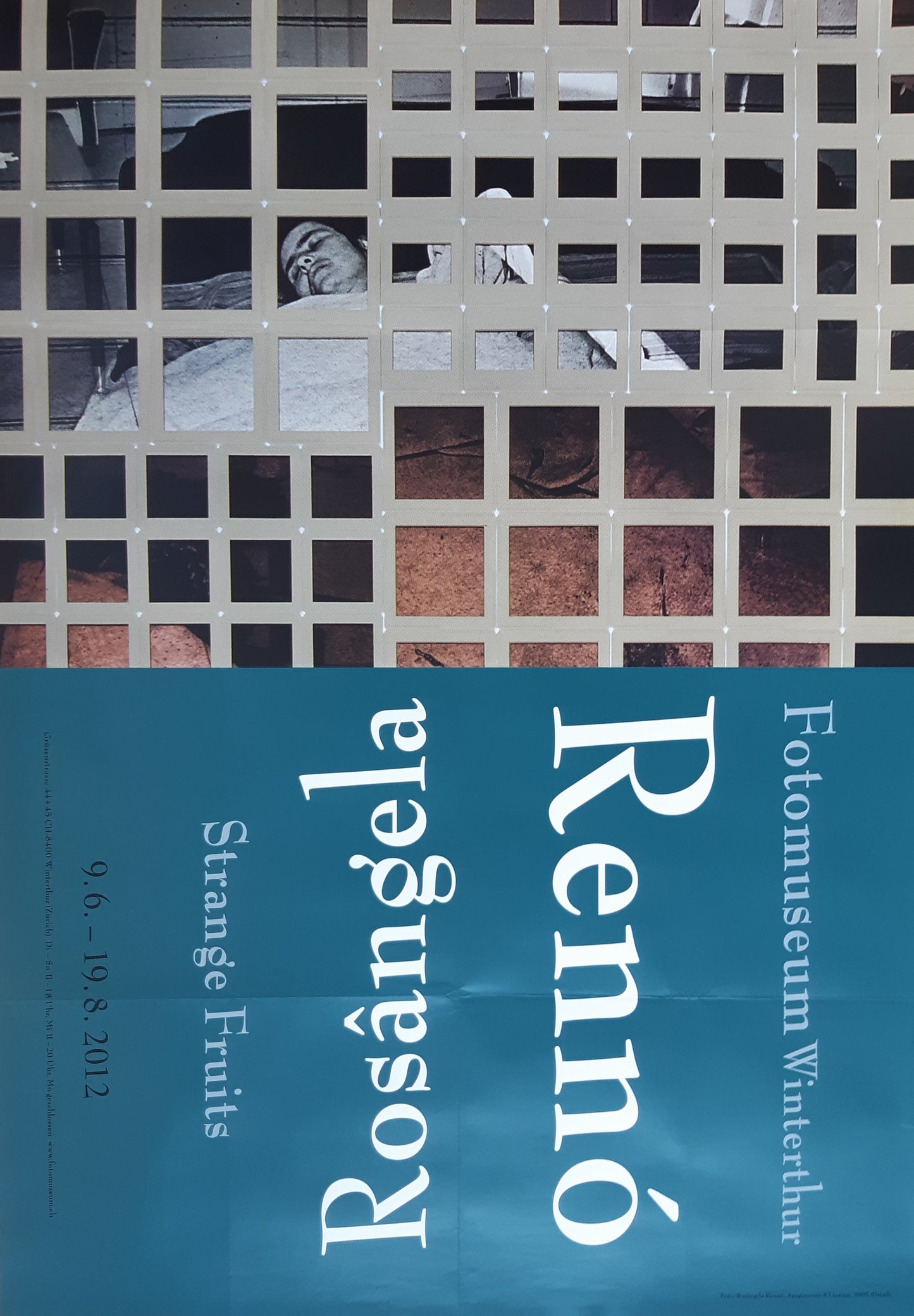 Rosângela Rennó original photo poster - 35.6"×50.4" (90.5×128cm)