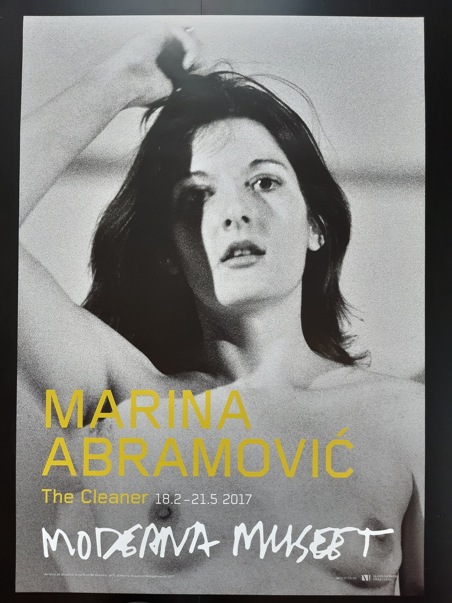 Marina Abramovic photo museum poster - 27.6"×39.4" (70×100cm)