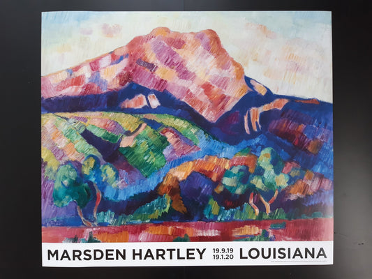 Marsden Hartley original art poster - 26.8"×23.3" (68×59.2cm)