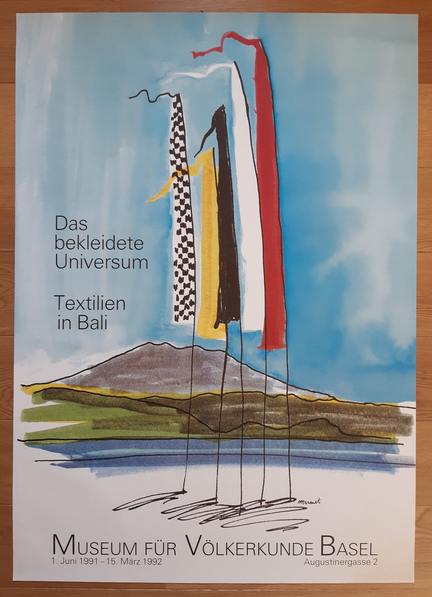 Louis Mermet Vintage Museum poster - 35.4"×50.4" (90×128cm)