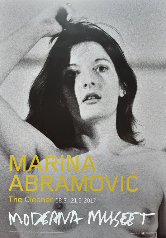 Marina Abramovic photo museum poster - 27.6"×39.4" (70×100cm)