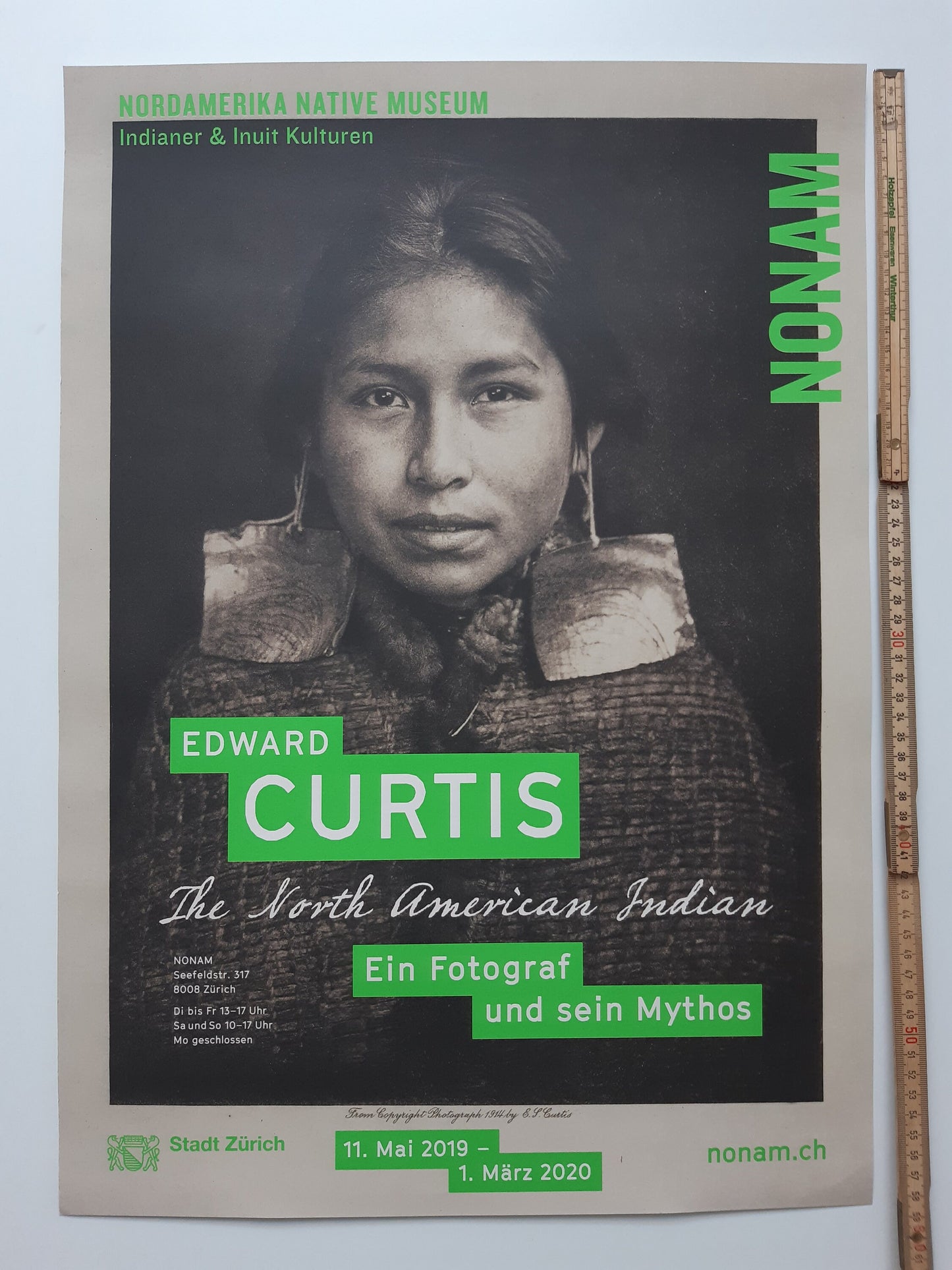 Edward Curtis photo poster - 16.5"×23.4" (42×59.5cm)