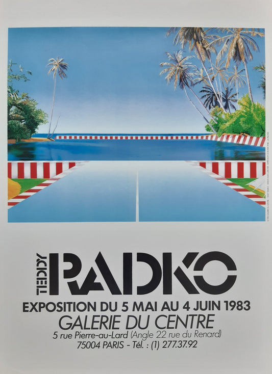 Teddy Radko original art poster - 17.5"×24.4" (44.5×62cm)
