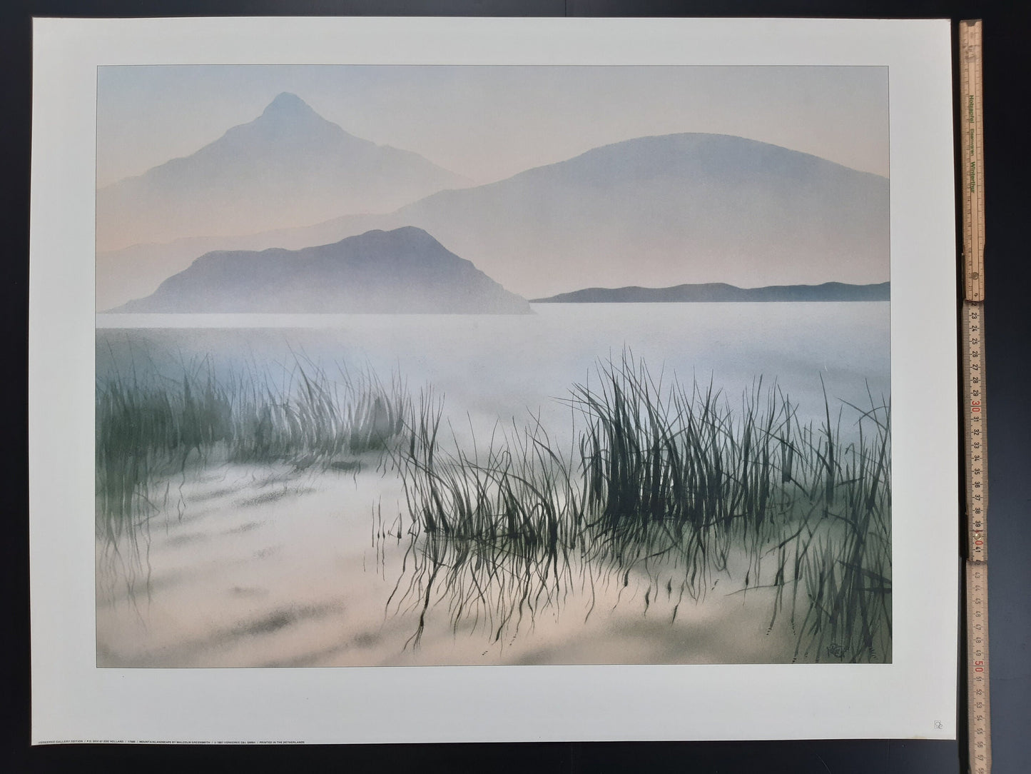 Malcom Greensmith original art print - 21.9"×28.0" (55.7×71cm)