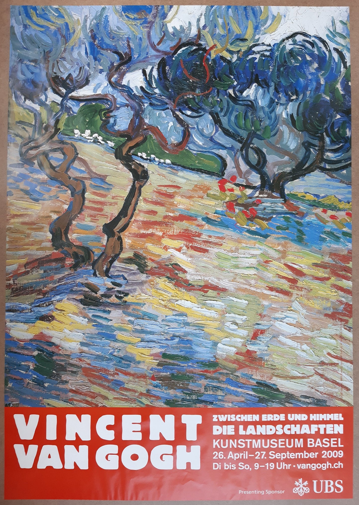 Van Gogh original art poster - 35.2"×50.4" (89.5×128cm)