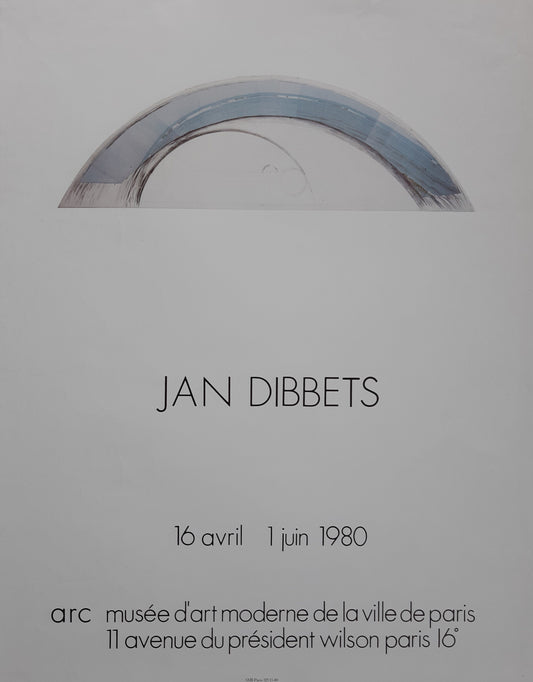 Jan Dibbets original art poster - 20.1"×25.6" (51×65cm)