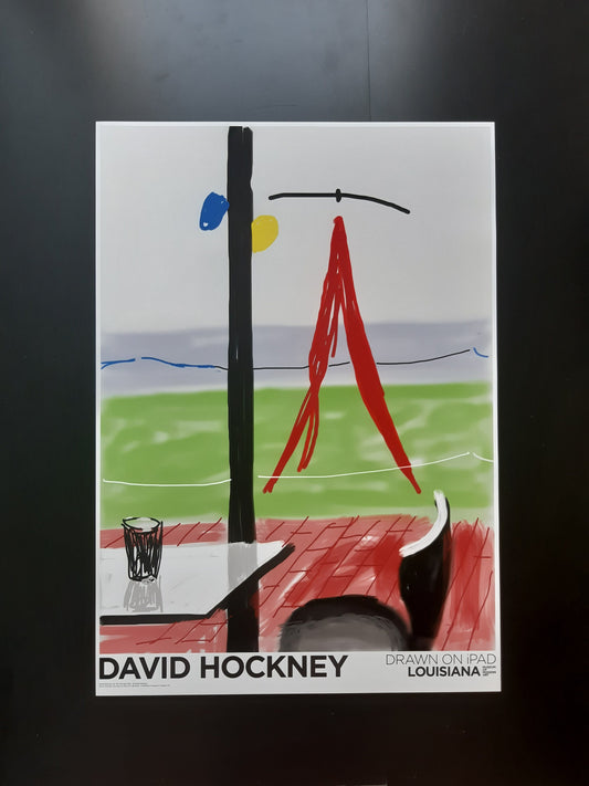 David Hockney art poster - 23.2"×33.1" (59×84cm)