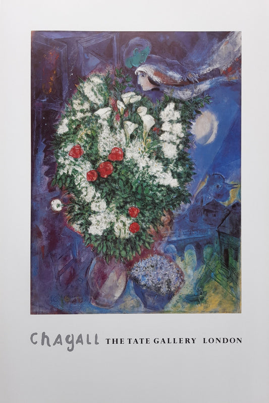 Marc Chagall original art poster - 19.9"×29.9" (50.5×76cm)