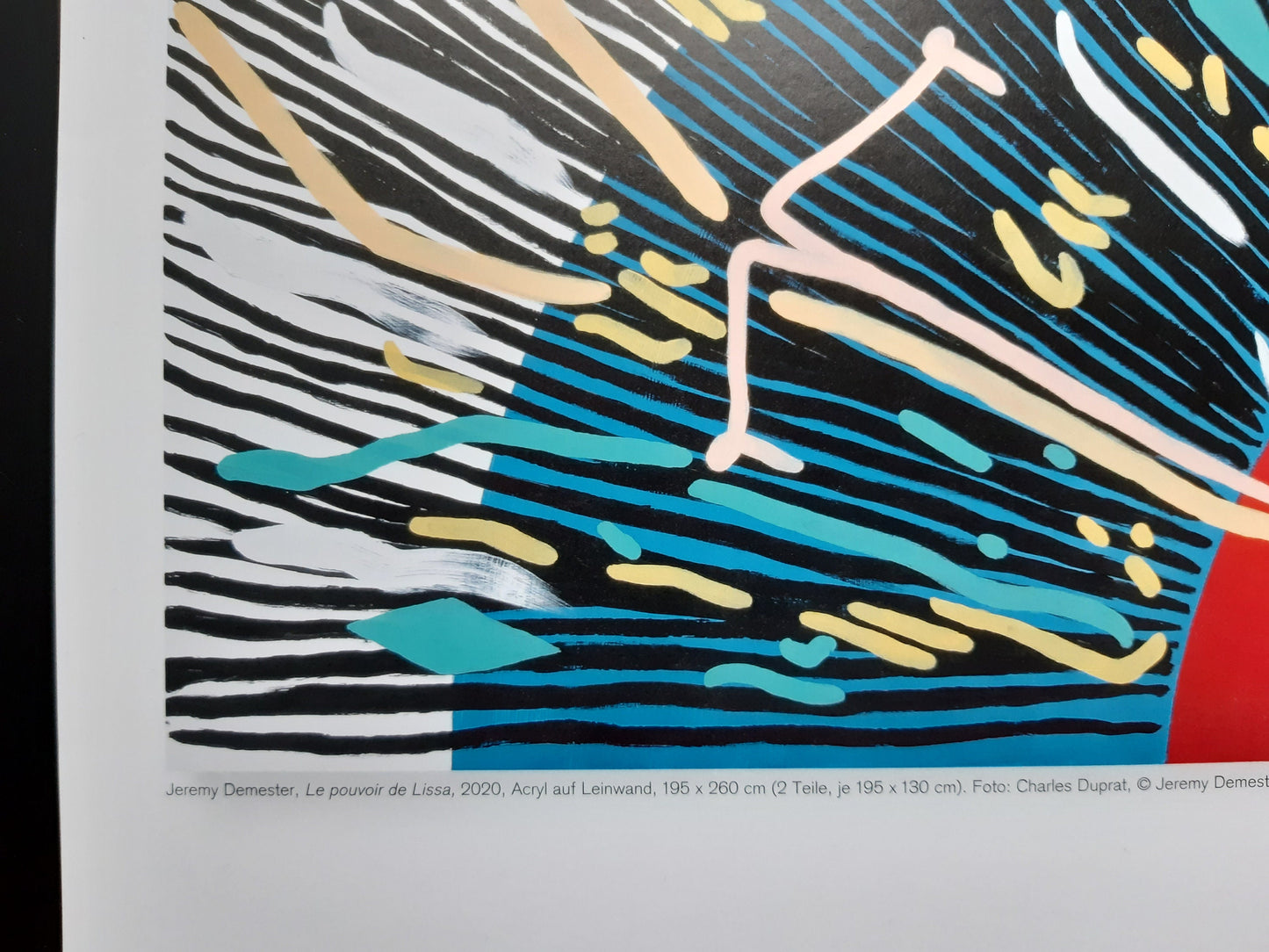 Jeremy Demester art exhibition poster - 23.2"×32.9" (59×83.5cm)