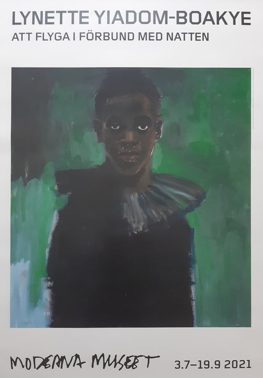 Lynette Yiadom-Boakye art exhibition poster - 27.6"×39.4" (70×100cm)