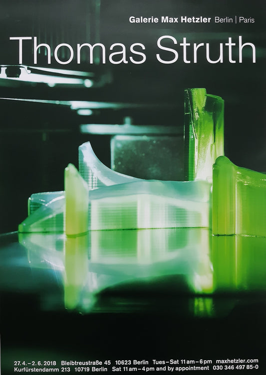 Thomas Struth art exhibition poster - 23.2"×33.1" (59×84cm)