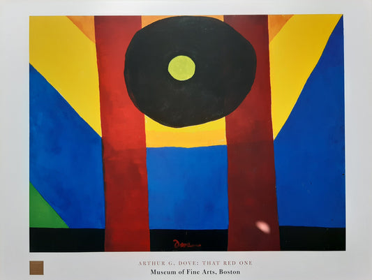Arthur G. Dove original art poster 1998 BFA - 31.5"×23.6" (80×60cm)